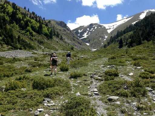 Hiking in Xerolaki, Olympus